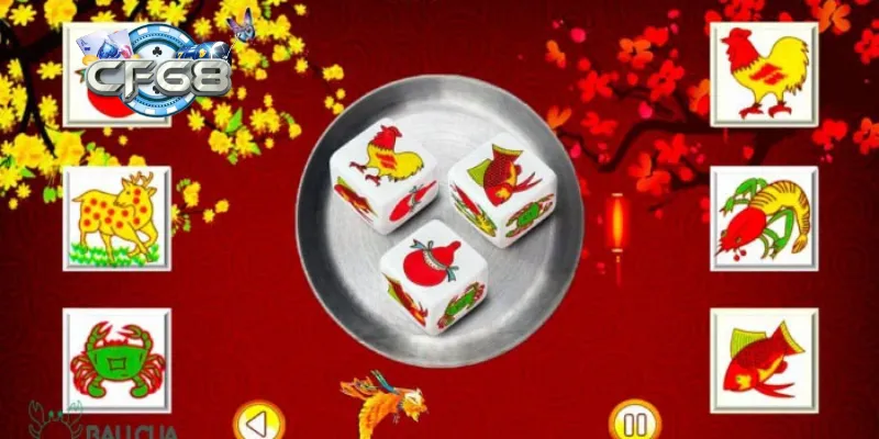 Luật chơi game bầu cua đổi thưởng online tại CF68