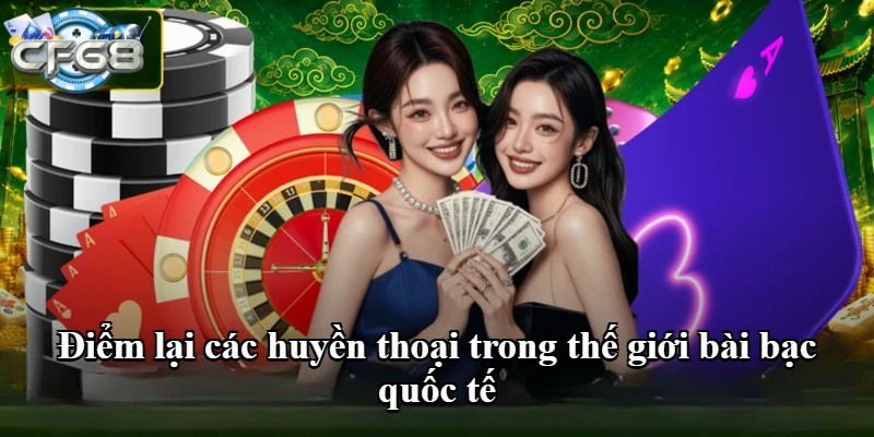 Điểm lại các huyền thoại trong thế giới bài bạc quốc tế