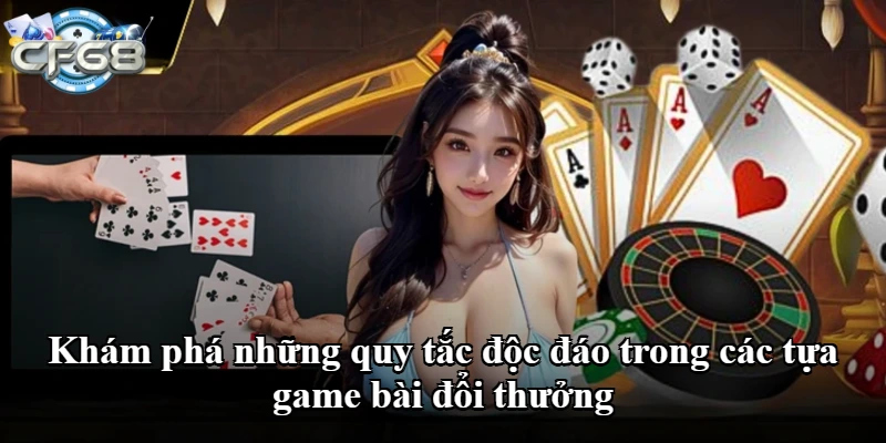 Khám phá những quy tắc độc đáo trong các tựa game bài đổi thưởng